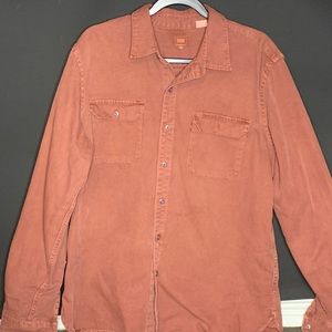 Levi’s XL Men’s Work Shirt - faded red / maroon